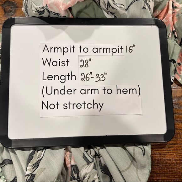 Floral asymmetrical dress with straps - Picture 11 of 15